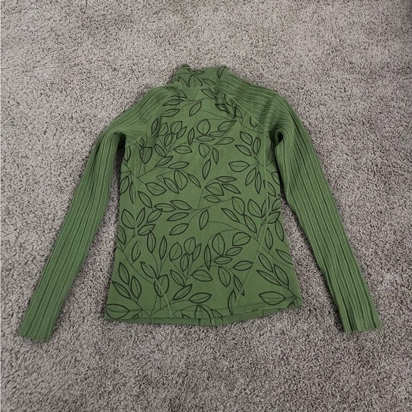 The North Face Olive Green Zip-Up Jacket - Picture 6 of 6